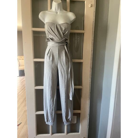 Michael Costello x REVOLVE - Helen Strapless Jumpsuit - Picture 4 of 11